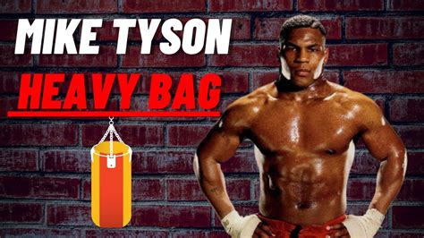 mike tyson heavy bag.